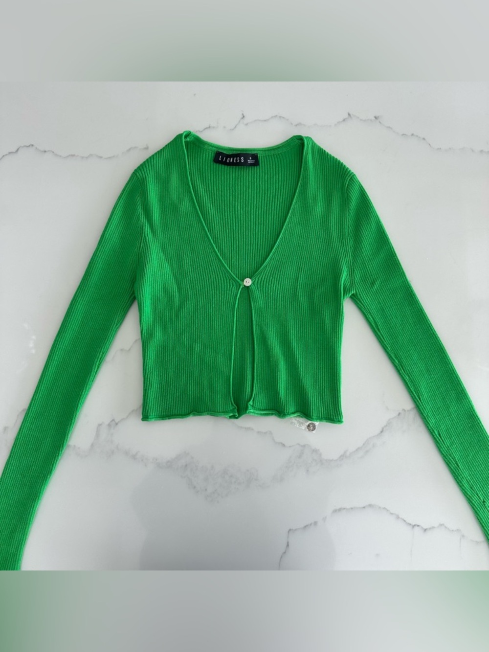 Lioness NWOT Golden Hour Cardigan - Green - Size S
